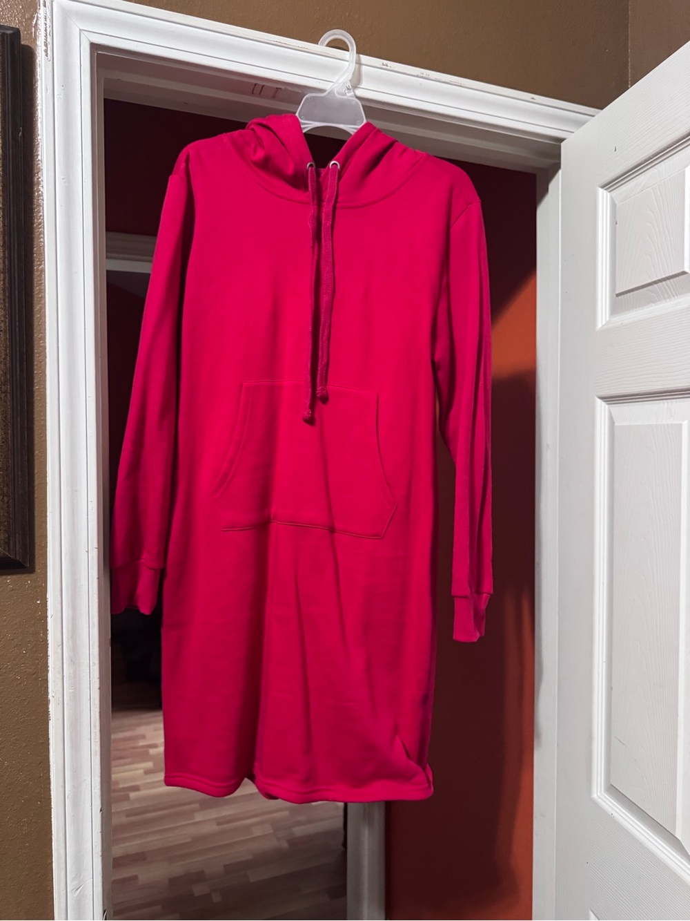 ROSIO USA Red Hoodie - Dress Large